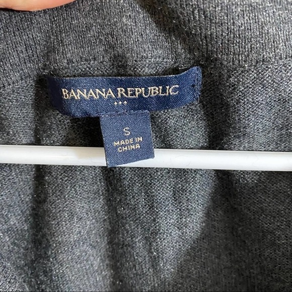 BANANA Republic Factory Angora Blend Gray Dress S - Picture 2 of 5